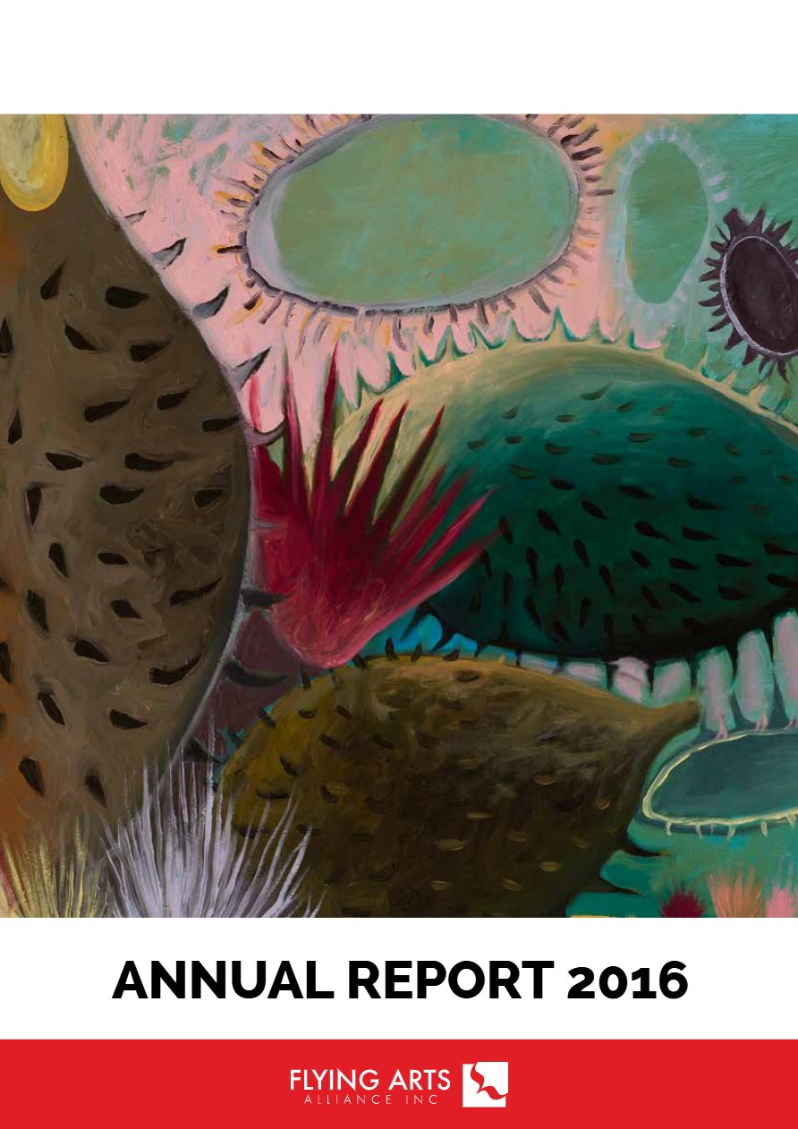 2016 Annual Report cover