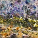 Cockatoo Crackle Banquet by Louise Dean, 2020 - Queensland Regional Art Awards Entry, 2020