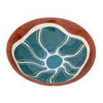 Valmai Pollard, [brown green bowl], 2016, Glazed ceramic, 22 x 22 x 7cm