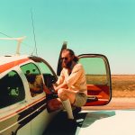 Merv Moriarty on a Flying Arts tour c.1970's images courtesy of Flying Arts
