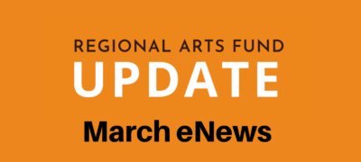 Regional Arts Fund: 2022 March Update