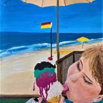 Mooloolaba Icecream Decadence by Sharon Hamill, 2020 - Queensland Regional Art Awards Entry, 2020