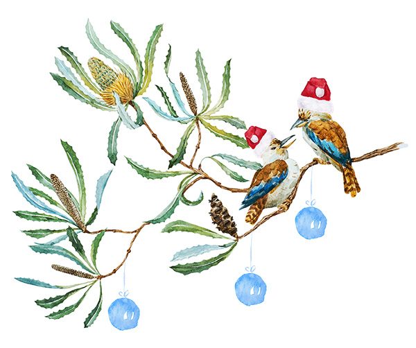 christmas-kookaburras