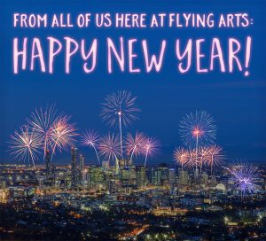 Happy New Year from Flying Arts!