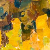Abstract colorful background oil painting on canvas.